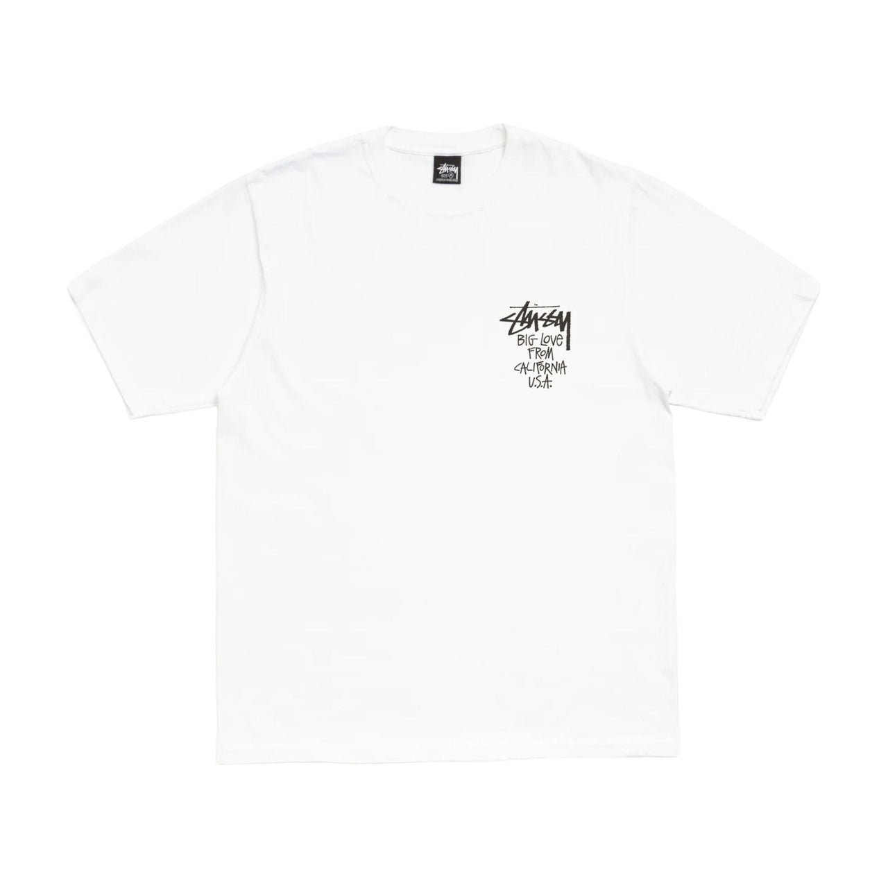 Stussy Big Love T-Shirt 'White' 1905218-WHIT