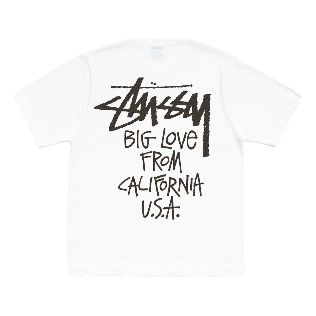 Stussy Big Love T-Shirt 'White' 1905218-WHIT