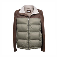 Brunello Cucinelli Panelled Padded Jacket