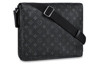 LOUIS VUITTON District Monogram Eclipse Mm Black