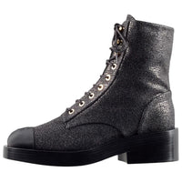 CHANEL Ankle Boots Women's Black