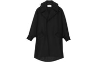 SAINT LAURENT Coats Women's Black