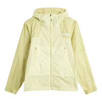 (WMNS) THE NORTH FACE Ridgelite Futurefleece Wind Jacket 'Lemon Mist Pear' NF0A8ERKGM4