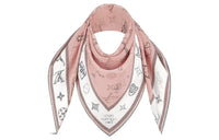 LOUIS VUITTON Silk Scarves Women's Pink