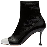 MIU MIU Ankle Boots 8.5cm Women's Black