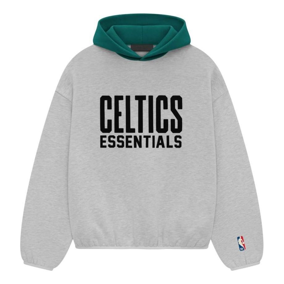 Fear of God Essentials x NBA Celtics Hoodie 'Light Heather' 192AL246303F