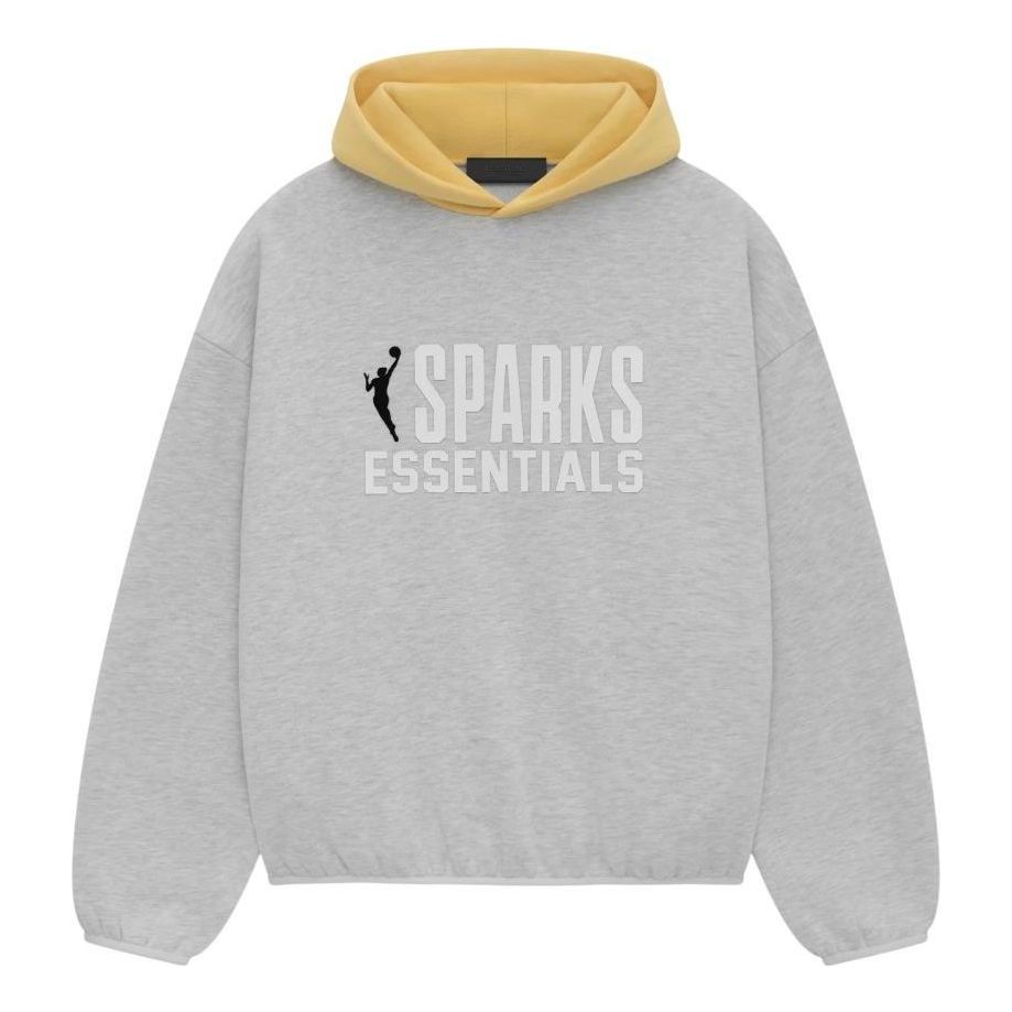 Fear of God Essentials x WNBA Sparks Hoodie 'Light Heather' 192AL246308F
