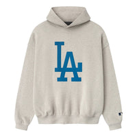 Fear of God Essentials Dodgers Sport Hoodie 'Heather Stone' 192ML254209F