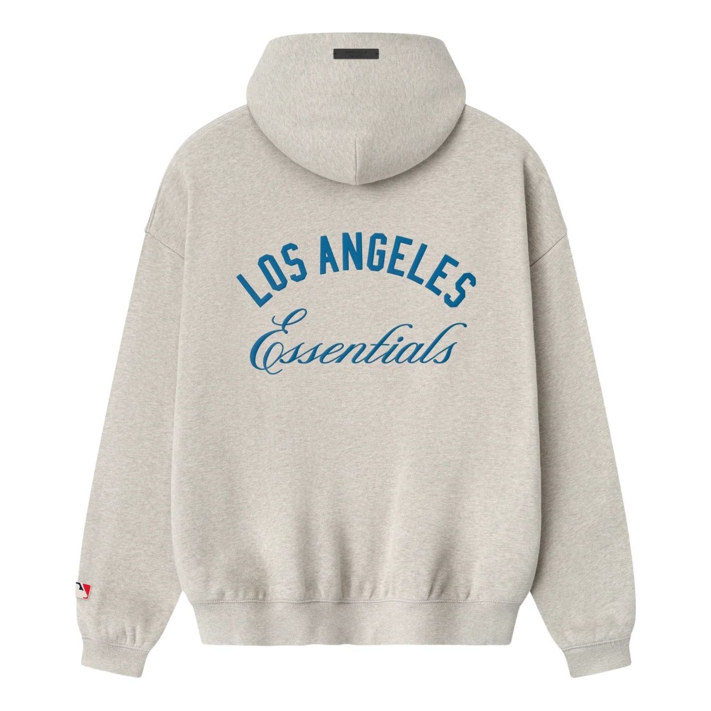 Fear of God Essentials Dodgers Sport Hoodie 'Heather Stone' 192ML254209F