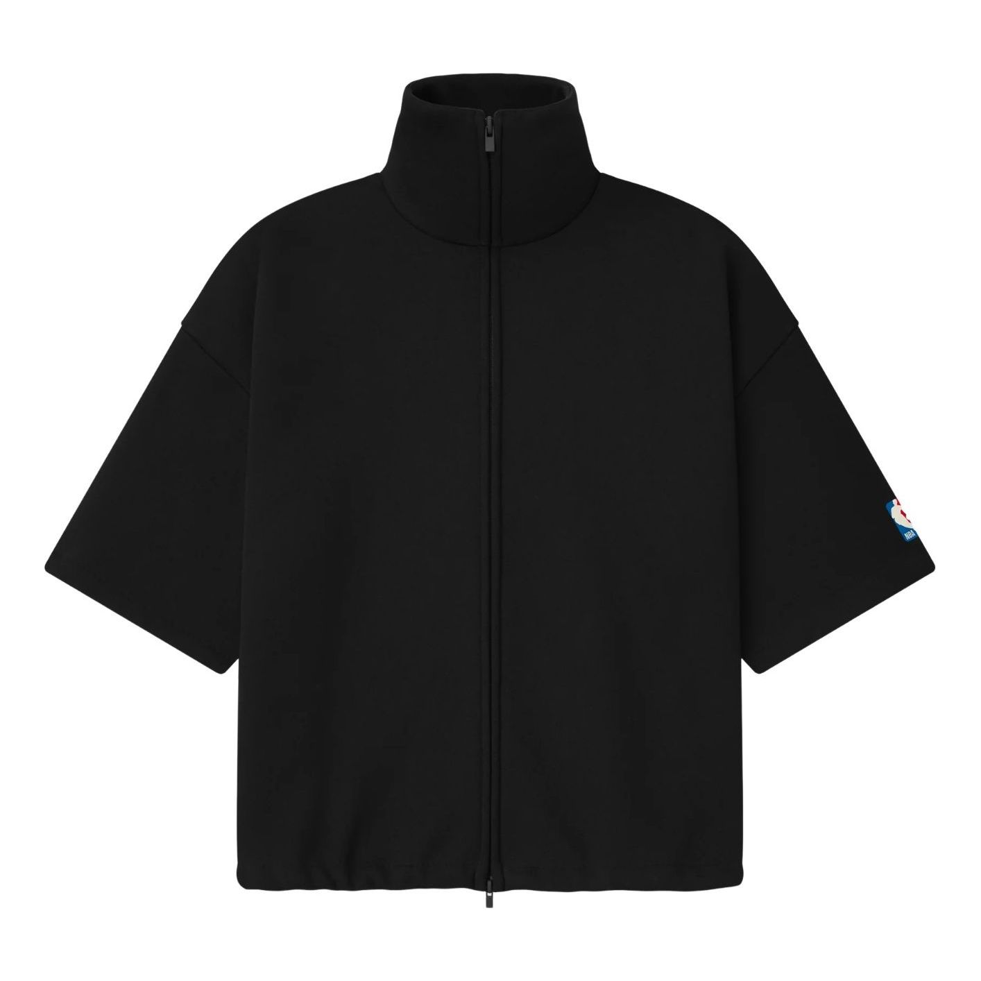 Fear of God Essentials NBA Fleece High Neck Jacket 'Black' 192NB254001F