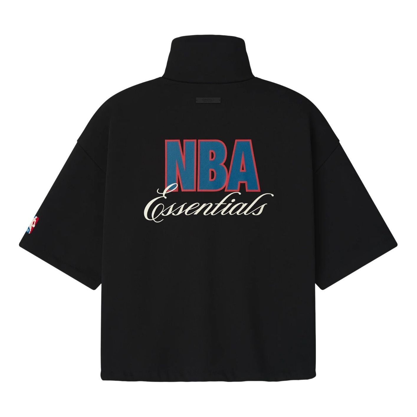 Fear of God Essentials NBA Fleece High Neck Jacket 'Black' 192NB254001F