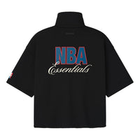 Fear of God Essentials NBA Fleece High Neck Jacket 'Black' 192NB254001F