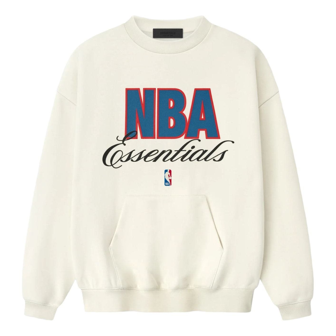 Fear of God Essentials NBA 90s Crewneck Sweatshirt 'Cream White' 192NB256802F