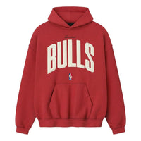 Fear of God Essentials Bulls 90s Hoodie 'Red' 192NB256906F