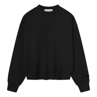 Fear of God Essentials Classic Crewneck Sweatshirt 'Jet Black' 192SP252040F