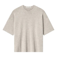 Fear of God Essentials Merino Short Sleeve Sweater 'Heather Stone' 192SP256482F
