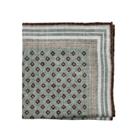 Brunello Cucinelli Diamond-Pattern Pocket Square