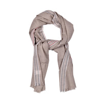 Brunello Cucinelli Stripe Detail Scarf