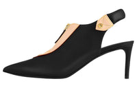 LOUIS VUITTON ALLURE Slim Heel High Heels 6.5cm Women's Black