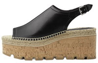 HERMES Envie Strap Sandals Women's Black