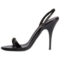 MIU MIU One Strap Sandals 10.5cm Women's Black