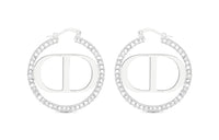 DIOR Earrings Women's Silver