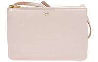 CELINE Trio Sheepskin Crossbody Bag, Shoulder Bag Women's Pink