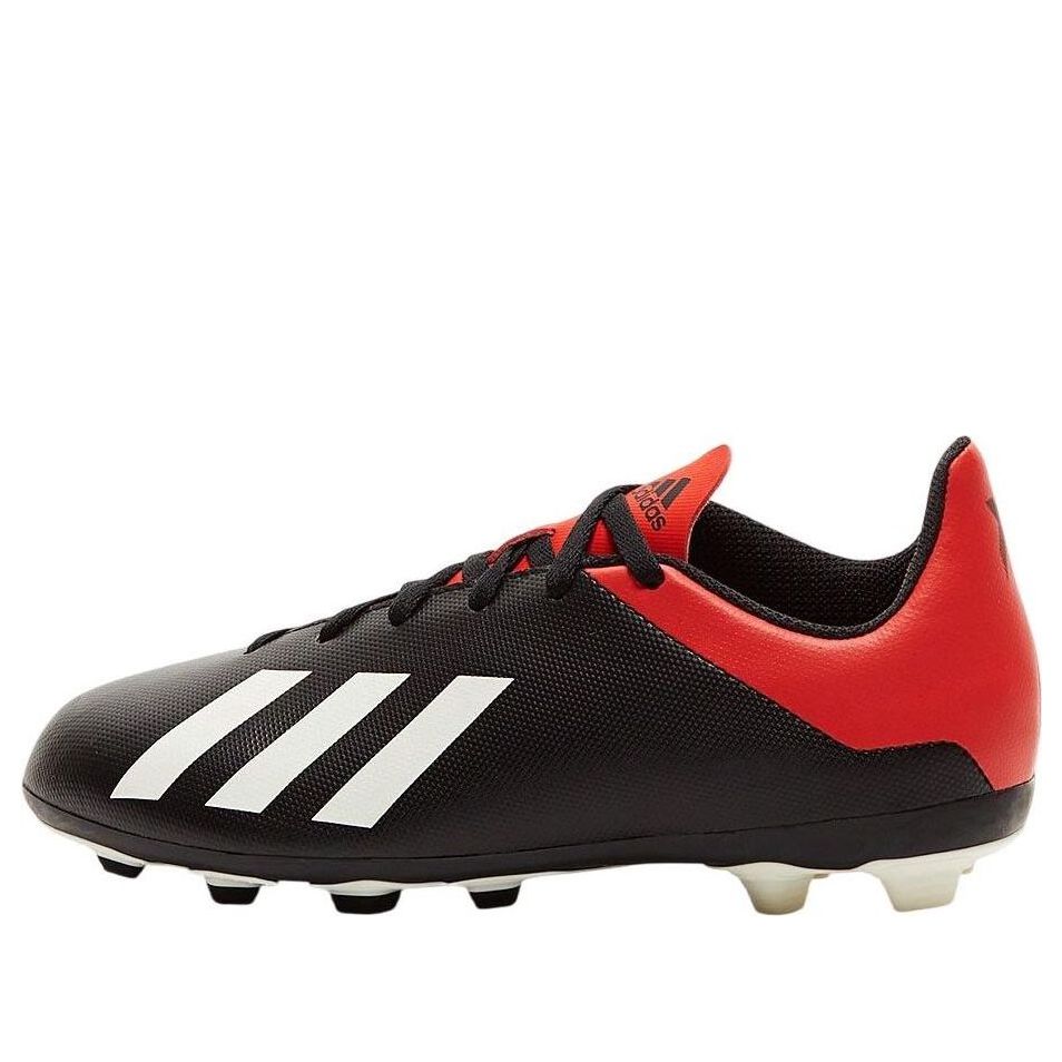 (GS) adidas X 18.4 FG 'Black White Red' BB9378