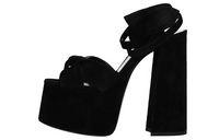 SAINT LAURENT Strap Sandals Women's Black