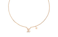LOUIS VUITTON Metal Necklaces Women's Rose Gold