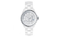 CHANEL J12 Collection Wrist Watch Automatic Mechanical Movement Ceramic Strap White Dial Women's H3103