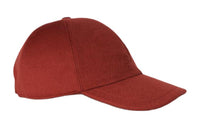 Loro Piana Virgin Wool Cashmere Beanies Kids' Deep Red