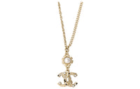 CHANEL Necklaces Women's Gold