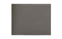 HERMES Evercolor Leather Card Holder Women's Meyer Grey/Sapphire Blue