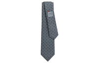 HERMES Ties Men Gray/Red