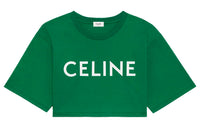 CELINE Crop Tops Women's Green