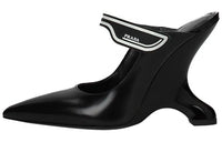PRADA Wrap-toe Slippers Women's Black