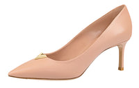 LOUIS VUITTON Heartbreaker Slim Heel High Heels 6.5cm Women's Nude Pink