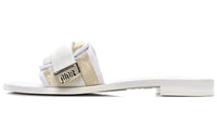 DIOR Diorevolution Stylish Sandals Women's Silver White