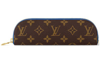 LOUIS VUITTON Coated Canvas Storage Bag Women's Brown & Blue