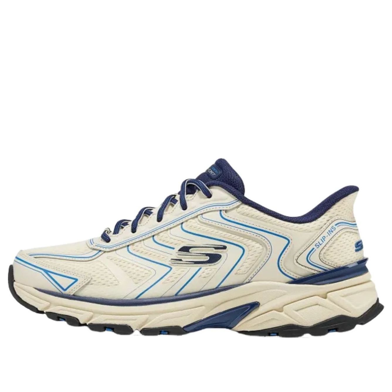 Skechers Stamina 'Beige Blue Ivory' 233150-NTBL