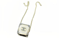 CHANEL Necklaces Women's White