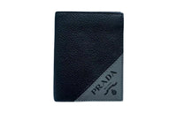 PRADA Leather Wallet Regular Women's Black