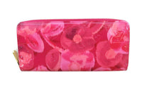 LOUIS VUITTON Zippy Patent Leather Wallet Women's Indian Rose