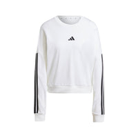 (WMNS) adidas Essentials 3-Stripes French Terry Sweatshirt Asia Sizing 'White' JD5285