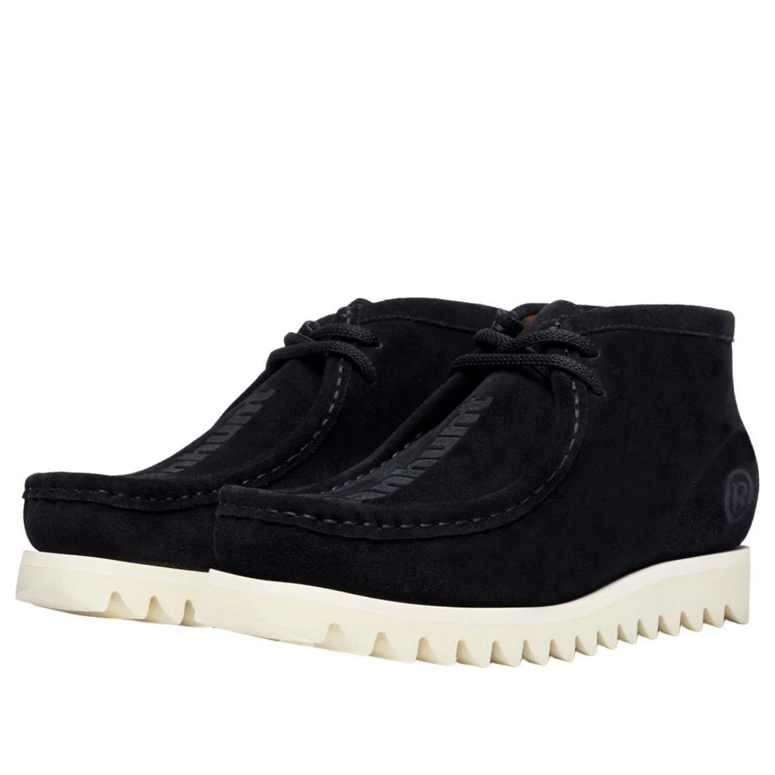 A Bathing Ape Manhunt Suede #1 'Black' 1I20-191-012-BLK