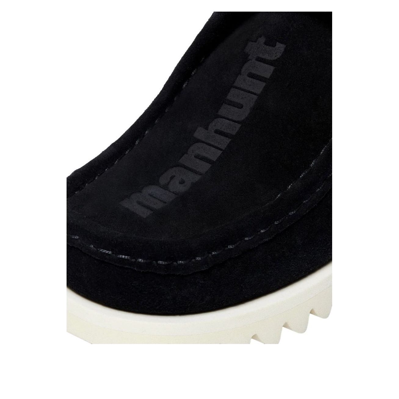A Bathing Ape Manhunt Suede #1 'Black' 1I20-191-012-BLK