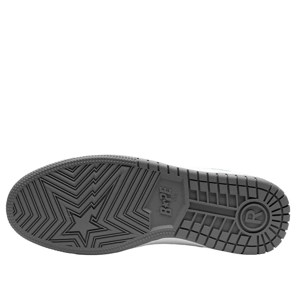 A Bathing Ape SK8 Sta #2 'Grey' 1I70-191-011-GRY