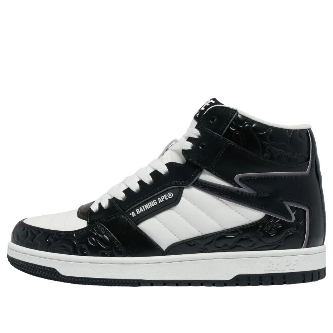 A Bathing Ape Sta 88 Mid #1 'Black' 1J30-191-027-BLK