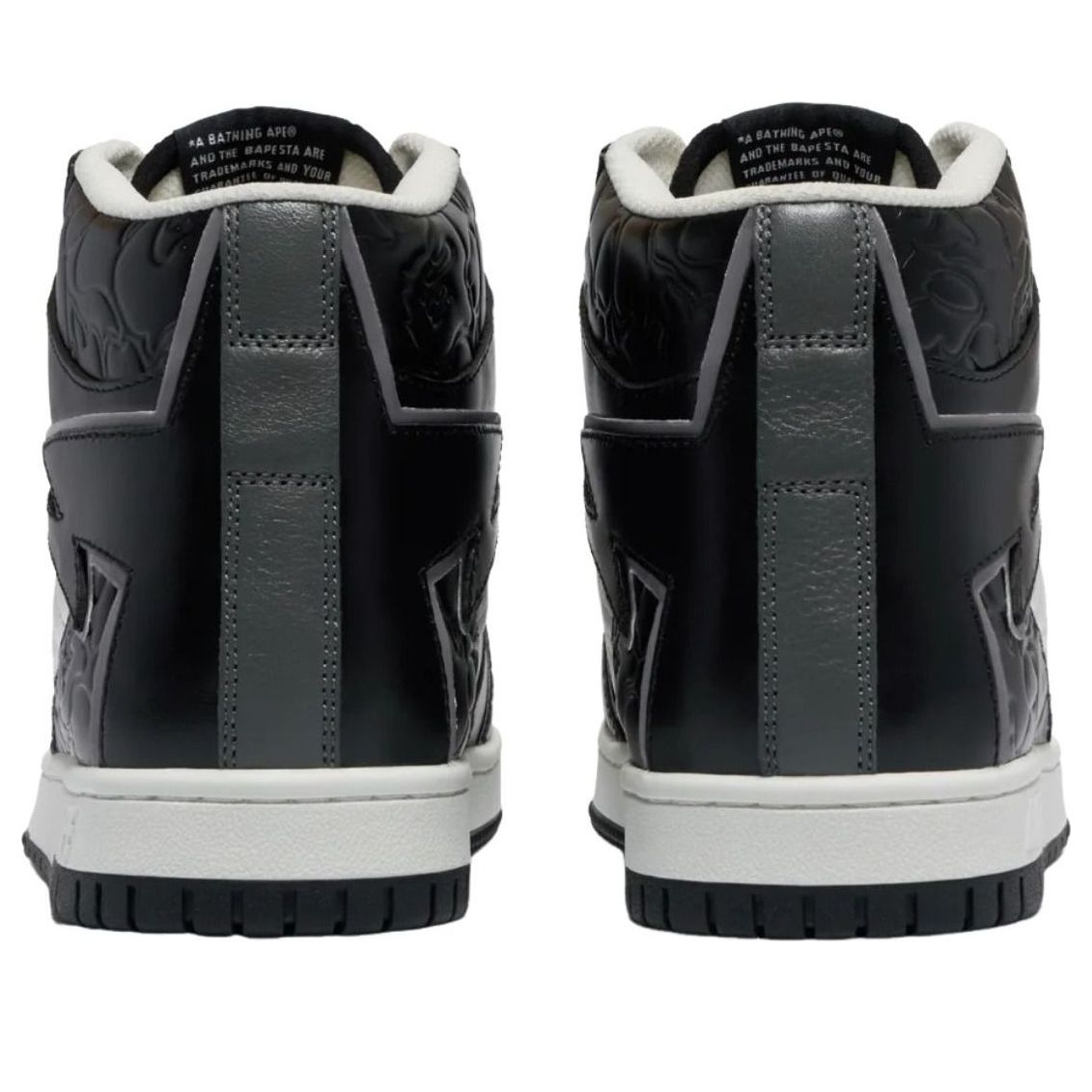 A Bathing Ape Sta 88 Mid #1 'Black' 1J30-191-027-BLK